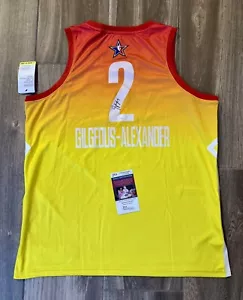 Shai Gilgeous Alexander Signed NBA Jersey SGA Oklahoma Thunder OKC Star JSA COA - Picture 1 of 6