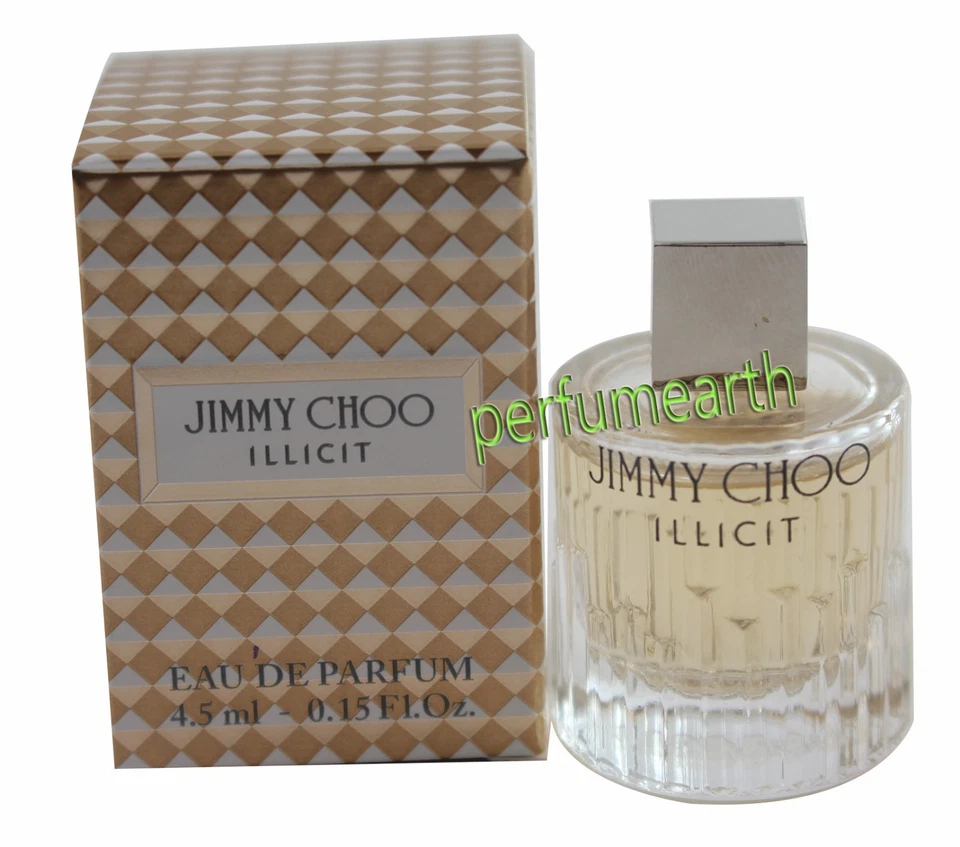 Jimmy Choo ILLICIT 0,15 oz/4,5 ml Eau De Parfum Splsh para mujer mini nuevo en caja Foto 1 de 1