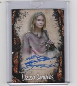 WALKING DEAD SURVIVAL BOX BRIGHTON SHARBINO/LIZZIE AUTOGRAMMKARTE #/10 SELTEN!! - Bild 1 von 2