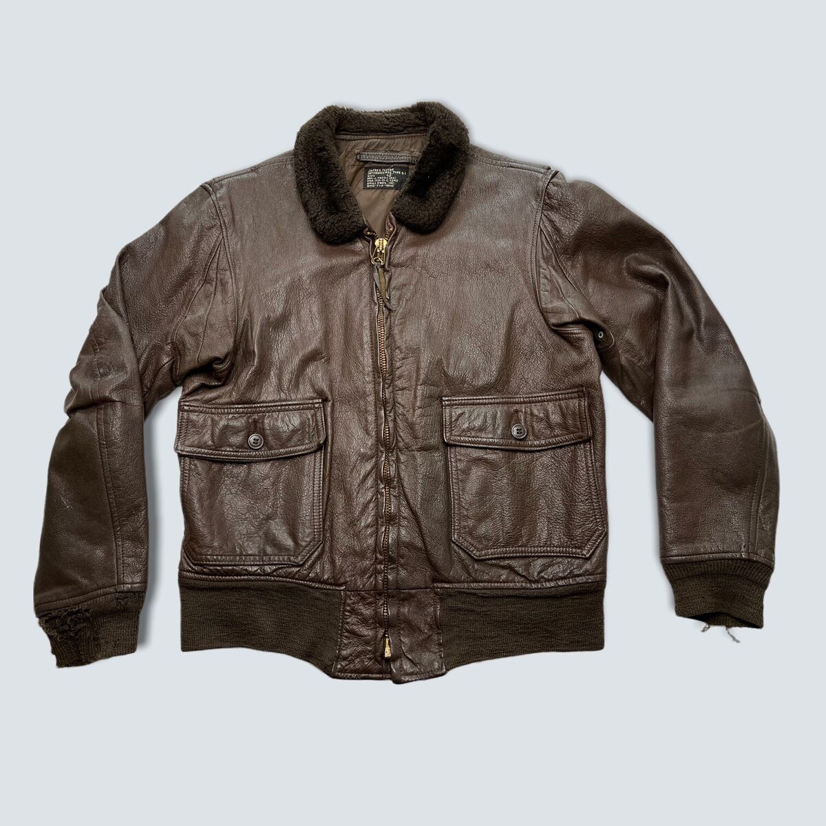 Navy G1 Flight Jacket Indiana Original Vietnam War Uniforms Navy G1 Flight Jacket Indiana Original Vietnam War Uniforms
