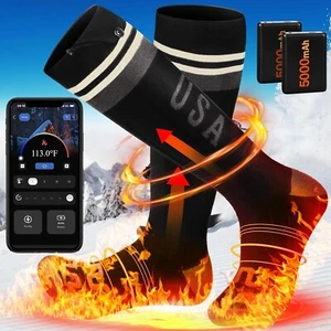 Chaparel beheizbare Socken für Männer Frauen, Bluetooth APP-Steuerung wiederaufladbar - groß - Bild 1 von 7