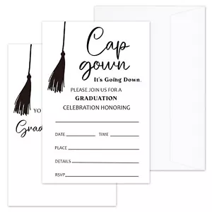 CIAEXRN Graduation Party Invitation Graduation Announcement Grad Party Invite... - Picture 1 of 5