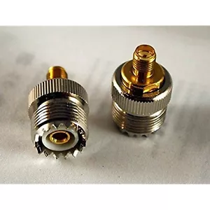 1x UHF SO-239 female jack to SMA female RF connector; Fast Shipping; US Seller - Picture 1 of 1