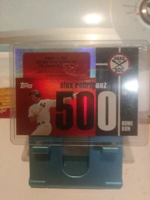 2007 Topps Arod Alex Rodriguez Road to 500 #ARHr 500 Home Run 500 MINT rare - Image 1 of 2