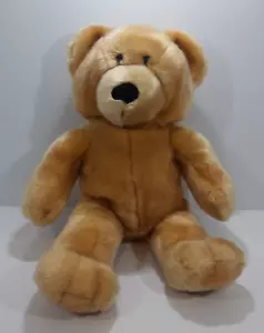 Dan Dee butterweicher Teddybär 15 Zoll goldbraun Fell Stofftier Plüschtier Spielzeug - Bild 1 von 7