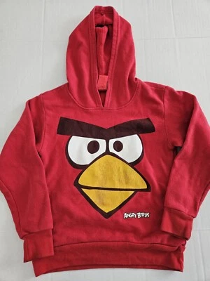 Sudadera con Capucha Original Angry Birds Red Bird Niños Talla 6/7 Rovio Foto 1 de 4
