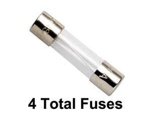 Radio Shack 0.5A 250V 1-1/4x1/4-Inch Slow-Blow Fuse (4-Pack) Catalog №: 2701018 - Foto 1 di 1