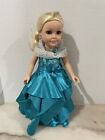 Journey Girl Caucasian 2017 Holiday Doll Teal Gown Toys R Us