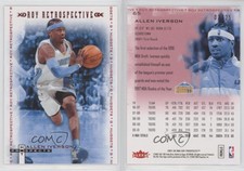 2007-08 Fleer Hot Prospects ROY Retrospective Red /25 Allen Iverson #65 HOF