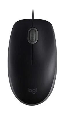 Logitech B110 USB SILENT DARK OPTICAL - ambidestro - 1000dpi - OEM - 910-005508 - Immagine 1 di 4