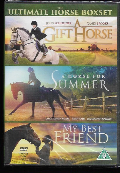 THE ULTIMATE HORSE BOXSET R2 DVD GIFT HORSE/HORSE FOR SUMMER/MY BEST FRIEND NEW - Image 1 of 1