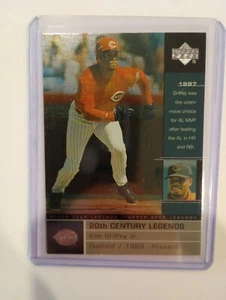 Ken Griffey Jr 2000 Upper Deck 20th Century Legends Reds - Mariners NM to Mint - Bild 1 von 3