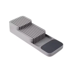 Drawer Knife Organizer Kitchen Utensil Storage Tray Knife Block for Countertop - Picture 1 of 11