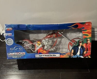 2004 Orange County American Choppers Light & Sound Fire Bike Brand New Vintage - Image 1 of 4