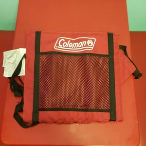 Folding Stadium Chair, Sitting Position Ground Sport Game Outdoor Travel Red New - Picture 1 of 2