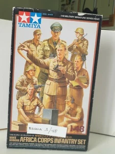 Kit escala 1/48 TAMIYA Figuras Militares African Korps Infantry Set - Imagen 1 de 1