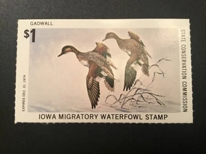 ICOLLECTZONE US 1974 Iowa #3 XF NH - Picture 1 of 1