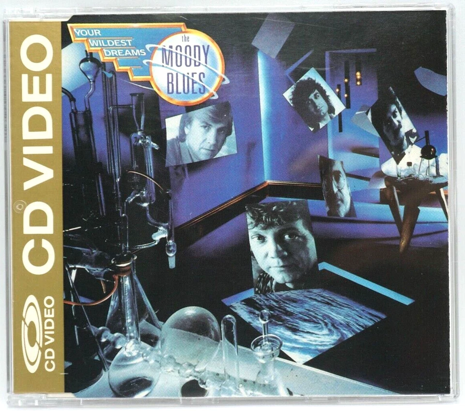 The Moody Blues : Your Wildest Dreams ( 4 track CD Single + 1 Video) Japan Made - Image 1 of 2
