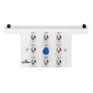 Structured Media 1x8 (8-Way) 2.05GHz White Passive Video Splitter Module - Picture 1 of 3