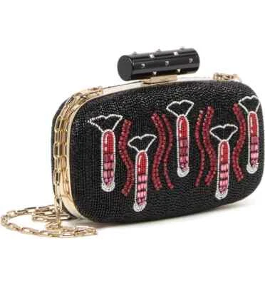 beaded miniaudiere valentino clutch - Image 1 of 4