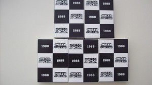 5 Sets of 1988 World Of Outlaws card set w/Jeff Gordon's 2nd card made of him 