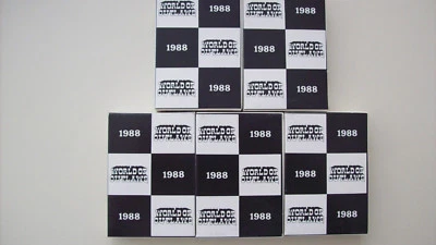 5 Sets of 1988 World Of Outlaws card set w/Jeff Gordon's 2nd card made of him  - Image 1 of 3