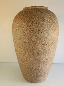 Vintage Royal Haeger Art Pottery Sand Grit Texture Large 12.5" Tall Vase #4304 - Picture 1 of 5
