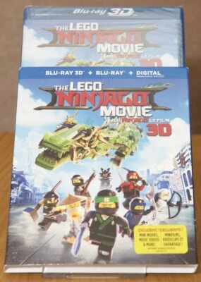 The Lego Ninjago Movie 3D Blu Ray Set - NEW! SEALED! - Image 1 of 2