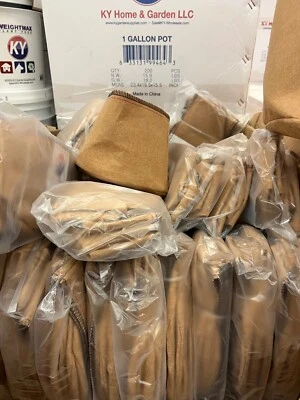 Paquete de 50 ollas de tela de 1 galón Foto 1 de 3