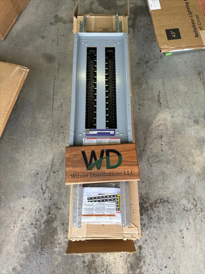 Square D NQ454L4C 54 Circuit Panelboard interior 400A 240V 3P4W MLO Lrg Qty - Image 1 of 4