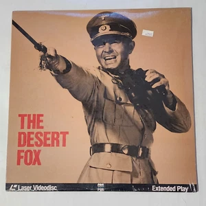 Sealed The Desert Fox Laserdisc Movie Starring JAmes Mason CBS/FOX Home Video - Picture 1 of 2