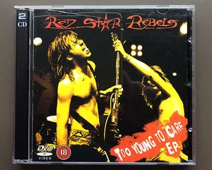 RED STAR REBELS - Too Young To Care CD EP EX+ 2005 4 pistas con DVD extra raro - Imagen 1 de 3