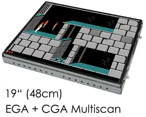 19 " 48CM Diagonal 9-PIN EGA Input Open Frame Monitor Display 12V AC/Dc Industry - Picture 1 of 9
