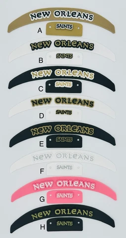 Saints MINI Helmet 3D Bumpers, Speed Version Cover