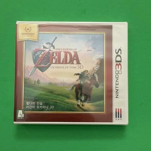 The Legend of Zelda Ocarina of Time 3D Nintendo 3DS Korean Version New Sealed - Picture 1 of 7