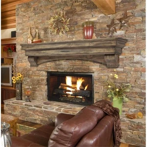 Pearl Mantels 497-48-20 The Celeste 48 in. Mantel Shelf- Espresso Finish - Picture 1 of 1