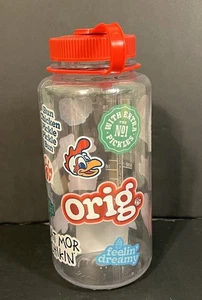 Chick-Fil-A Nalgene klare Kunststoff Wasserflasche BRANDNEU 32 Unzen Aufkleber Chickfila - Bild 1 von 7