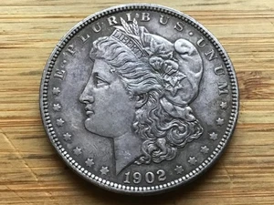 Lote B dólar de plata Morgan de $1 de 1902 - Imagen 1 de 2