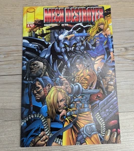 Mech Destroyer #4 September 2001 Erstdruck Direktbild Comics letzte Ausgabe - Bild 1 von 8