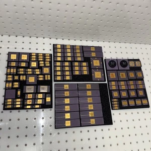 Vintage Ceramic IC Processors Chips Collection Gold Pcs from 70-80’s (my lot 1). - Photo 1/11