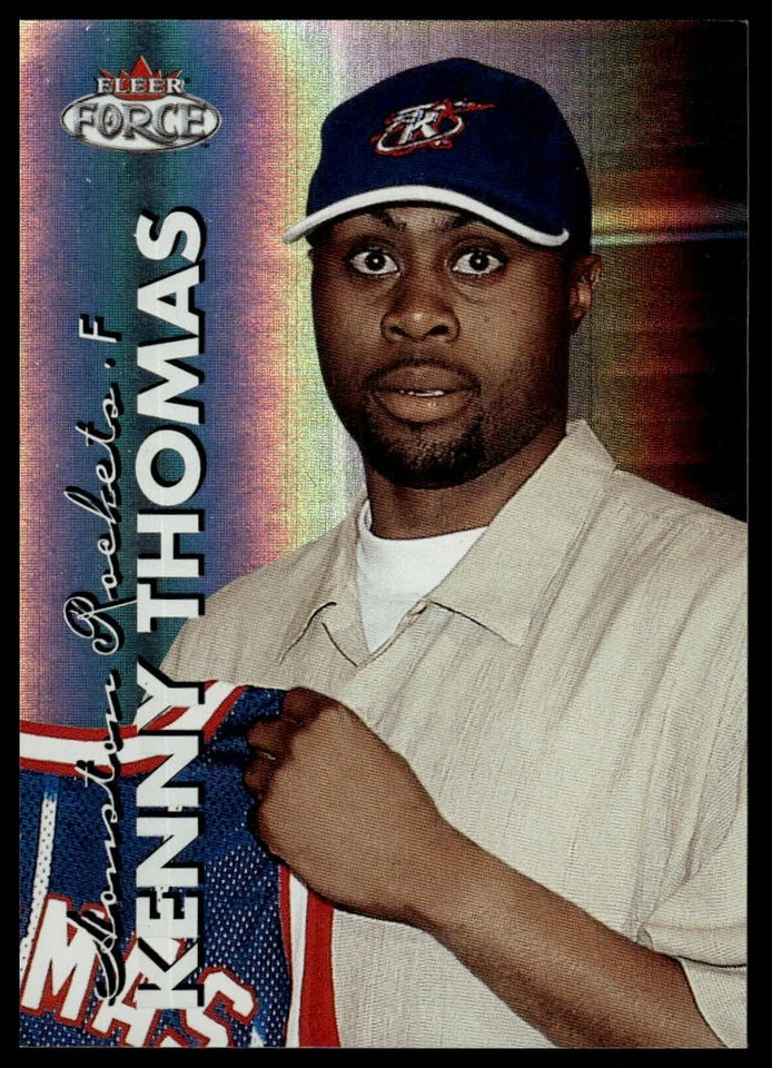 Fleer Force #210 1999-00 Kenny Thomas Forcefield #/100 Foto 1 de 2