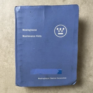 Vintage Westinghouse Wartungshinweise Handbuch HB-6001 - Apparate Service Division - Bild 1 von 8