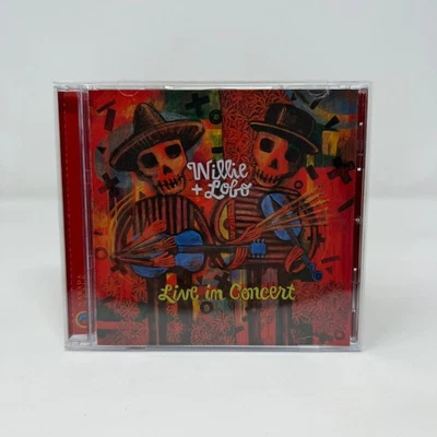 Willie + Lobo - Live In Concert (CD, 2001, Narada World) Signed - Autographed — 第 1/4 张图片