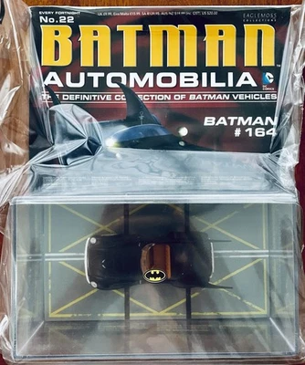 Eaglemoss Batman Automobilia Die-Cast 1:43, #22 New Sealed, Batman 164 - Image 1 of 2