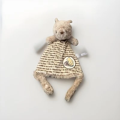 迪士尼宝贝小熊维尼故事Lovey结腿安全毯 — 第 1/3 张图片