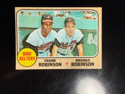 1968 Topps Brooks Frank Robinson Baltimore Orioles #530 en muy buen estado+/sin pliegues Foto 1 de 4