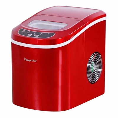MAGIC CHEF MCIM22R Ice Maker 27 Lbs/Day Portable Rd - Image 1 of 4