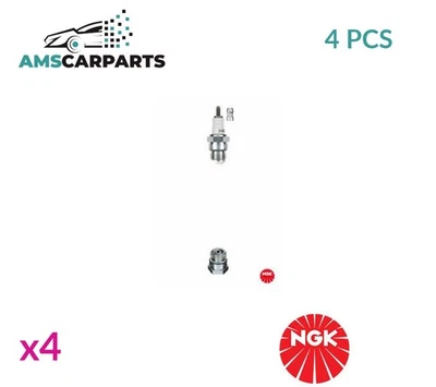 ENGINE SPARK PLUG SET PLUGS 6221 NGK 4PCS NEW OE REPLACEMENT - Image 1 of 4