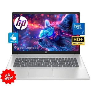 Laptop HP 17 Core 5 120U 16GB RAM 1TB SSD 17,3 HD+ Touch - Picture 1 of 4