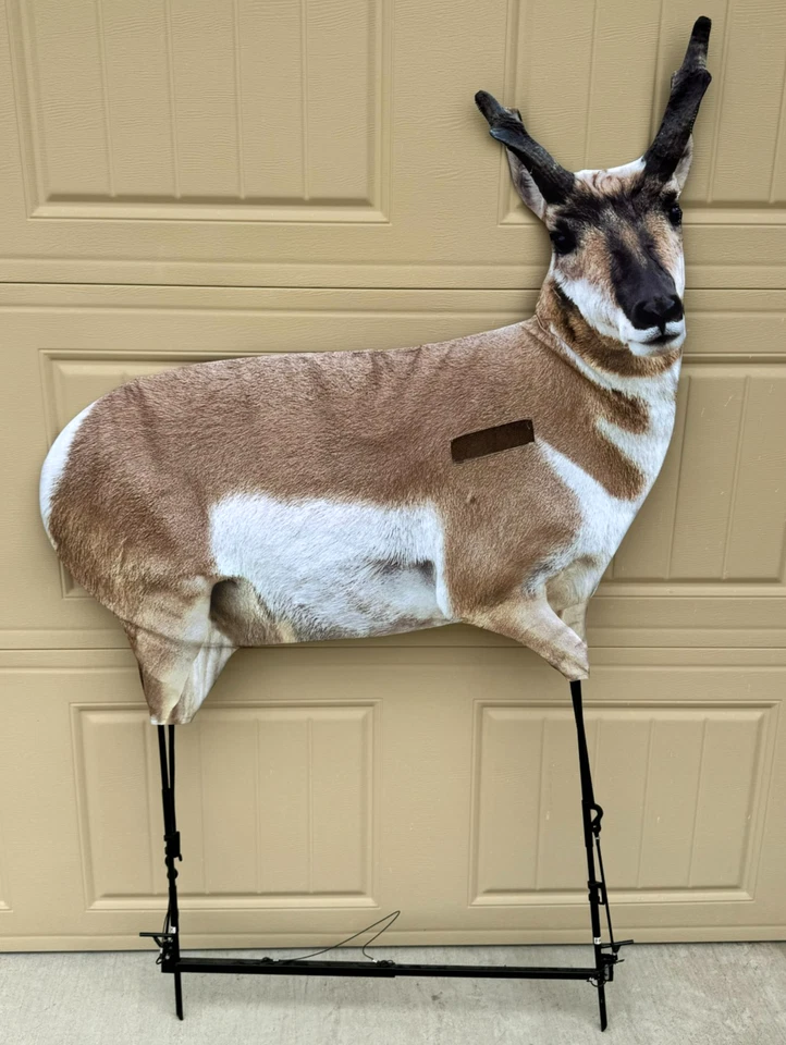 Montana Decoy Company Eichler Antelope With Stand 39"x37"  Foldable Hunting #2 - Image 1 of 4